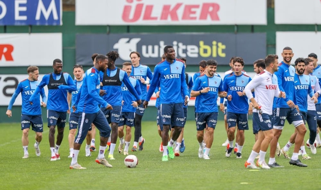 Trabzonspor, Kayserispor maçı hazırlıklarını tamamladı