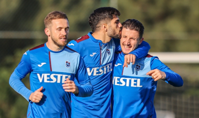 Trabzonspor, Konyaspor maçı hazırlıklarını sürdürdü