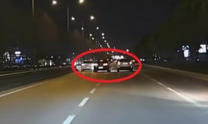 Trafik canavarı kazaya sebep oluyordu