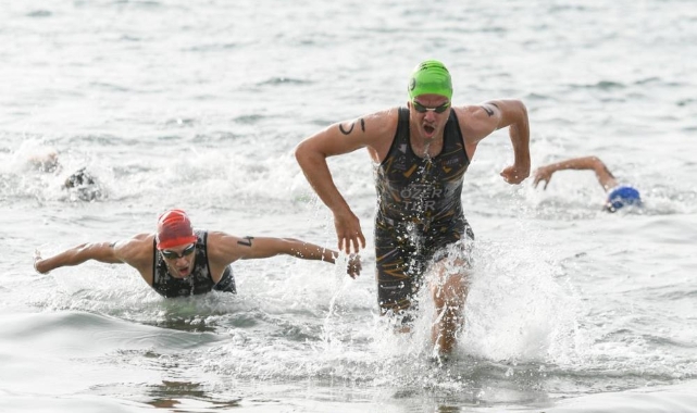 Türkiye Triatlon Elitler Türkiye Şampiyonası Sprint Mesafe Yarışı yapıldı