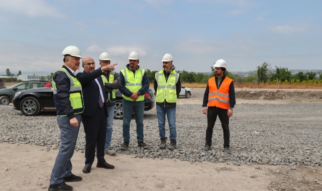 Vali Demirtaş YHT Balat Gar İstasyonu'nu inceledi