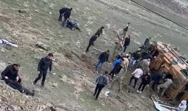 Van'da askeri araç kaza yaptı: Yaralılar var!