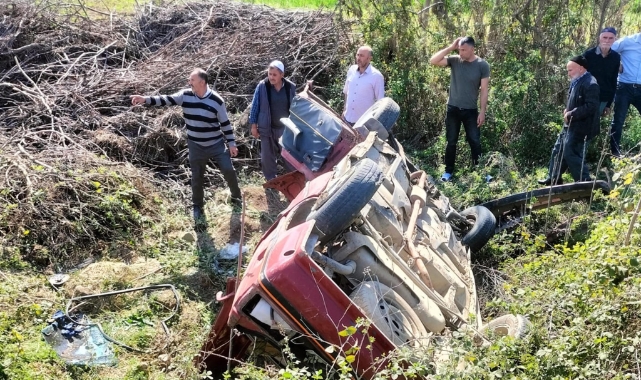 Vezirköprü’de trafik kazası: 2 yaralı