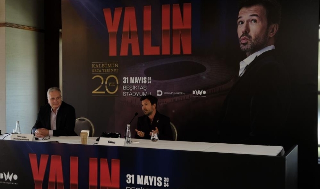 Yalın 20. sanat yılını 40 bin kişiyle kutlayacak