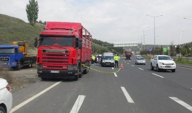 Yardım için gelip kamyonun altında kaldı