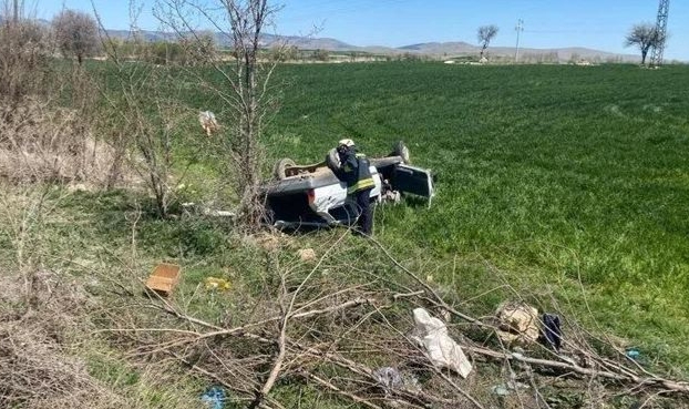 Yaşlı çift kaza kurbanı oldu!