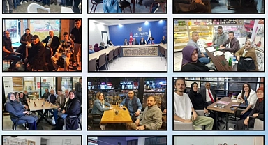 100 engelli annesi, 100 teşkilat mensubu ile birlikte evlerinde ziyaret edildi