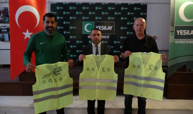 11.Geleneksel Yeşilay Bisiklet Turu pazar günü yapılacak