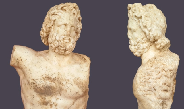 2 bin yıllık Zeus ve Aphrodite heykelleri bulundu