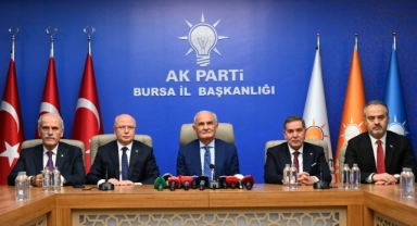 AK Parti Genel Başkan Yardımcısı Yusuf Ziya Yılmaz Bursa'da