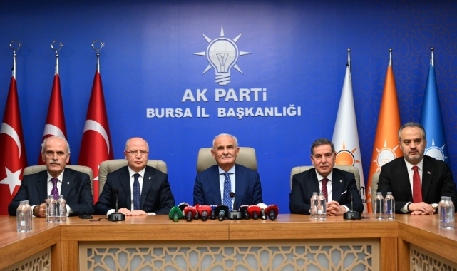 AK Parti Genel Başkan Yardımcısı Yusuf Ziya Yılmaz Bursa'da