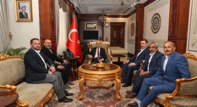 AK Parti İznik İlçe Başkanı Şahin'den Vali Demirtaş'a ziyaret