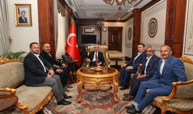 AK Parti İznik İlçe Başkanı Şahin'den Vali Demirtaş'a ziyaret