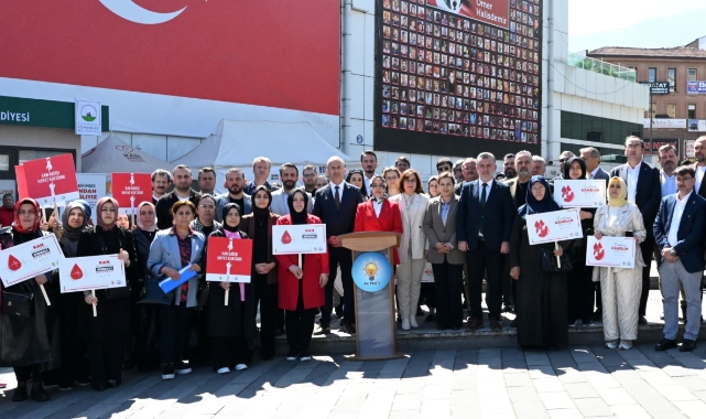 AK Parti Sosyal Politikalar Başkanlığı'ndan kan bağışı kampanyası