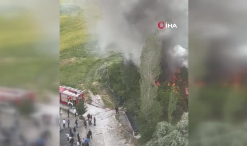 Ankara'da gecekonduda yangın: 1 ölü