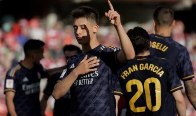 Arda Güler ilk 11'de başladı: Golünü attı