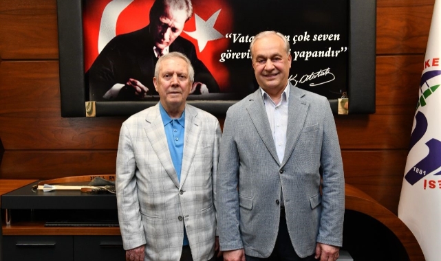 Aziz Yıldırım'dan, Başkan Şükrü Erdem'e ziyaret