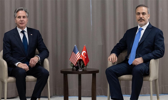 Bakan Fidan ile ABD’li mevkidaşı ile görüştü