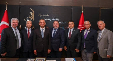 Balkan Rumeli Türkleri Konfederasyonu Özgür Özel'i ziyaret etti