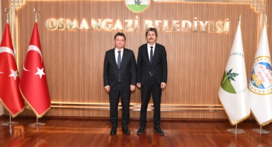 Başkan Aydın'a Rektör Yılmaz'dan ziyaret