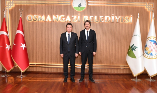 Başkan Aydın'a Rektör Yılmaz'dan ziyaret