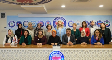 Başkan Aydın: Doğum izni 32 haftaya çıkarılmalı