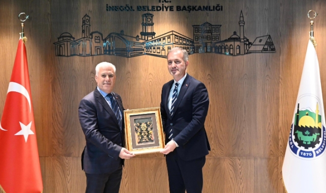 Başkan Bozbey'den Başkan Taban'a ziyaret