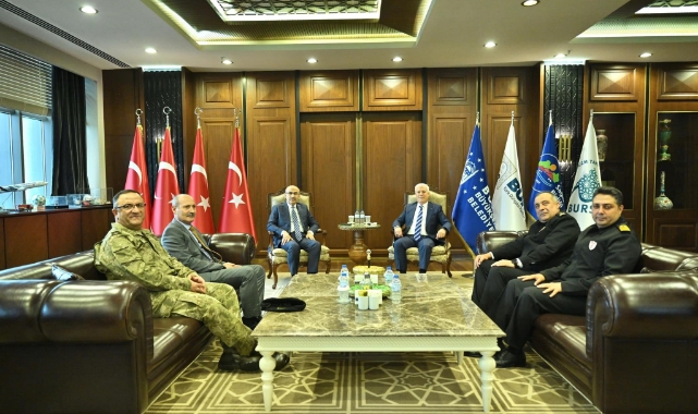Başkan Bozbey'e Bursa Valisi Demirtaş'tan ziyaret