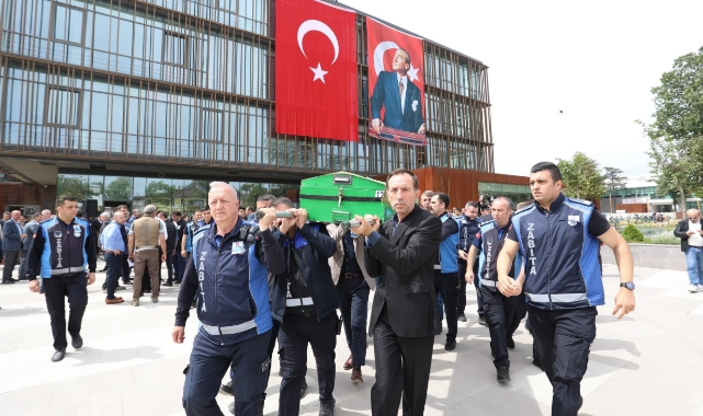 Başkan Taban Mustafa Şengün'ün cenazesine katıldı