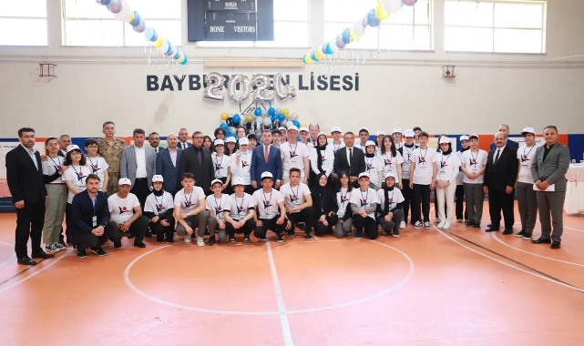 Bayburt'ta bilim fuarının açılışı yapıldı