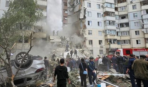 Belgorod vuruldu: Ölü ve yaralılar var