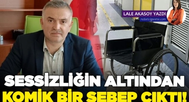 Bir tekerlekli sandalye için mi bu sessizlik?