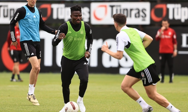 BJK, Trabzonspor maçı hazırlıklarına başladı