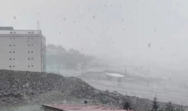 Bolu’da mayıs ayında kar sürprizi