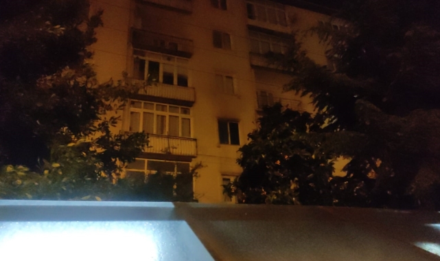 Bursa'da apartman dairesinde korkutan yangın