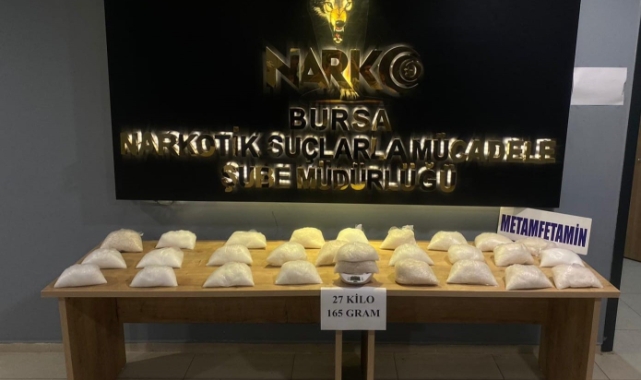 Bursa'da dev uyuşturucu operasyonu!