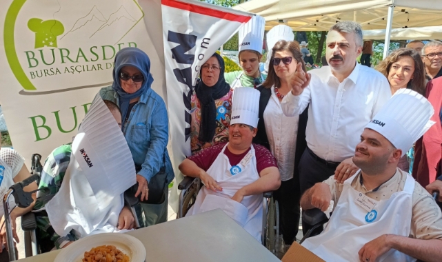 Bursa'da engelleri aşan şenlik!