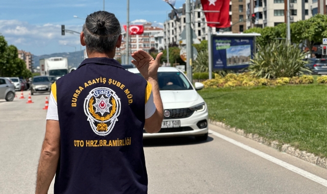 Bursa'da eş zamanlı cezalar kesildi!