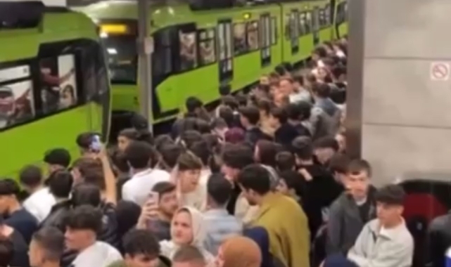 Bursa'da konser sonrası kavga çıktı metroda devam etti