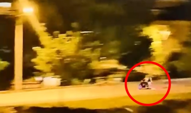 Bursa'da nefes kesen polis ile motosiklet kovalamacası