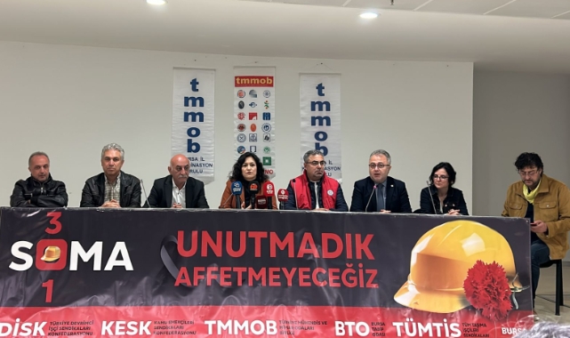 Bursa'da Soma faciası unutulmadı
