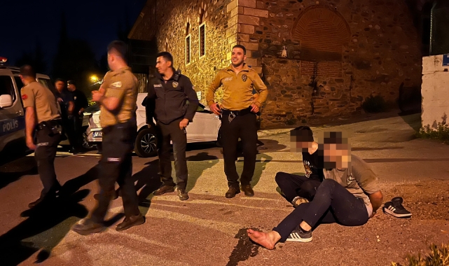 Bursa'da tarihi binada soygun girişimi!
