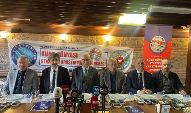 Türk Dünyası Stratejik Araştırmalar Kongresi Uludağ Üniversitesi'nde başlıyor