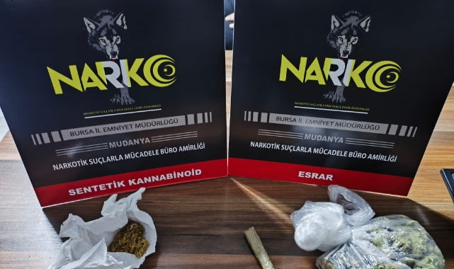 Bursa'da uyuşturucu operasyonu: 2 gözaltı