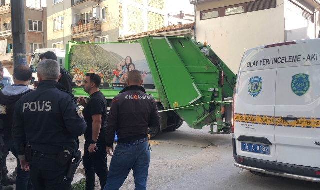 Bursa'da yaşlı kadının ezildiği kazada çöp kamyonu şoförü tutuklandı