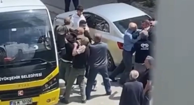 Bursa'da yol verme kavgası