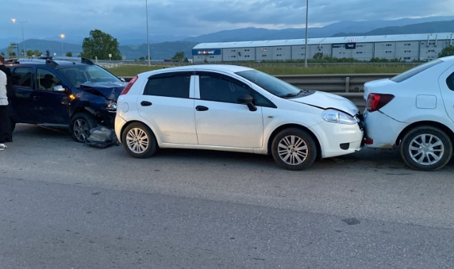 Bursa’da zincirleme kaza meydana geldi