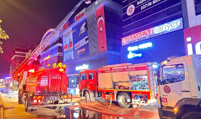Bursa İtfaiyesi Nisan ayında yoğun mesai yaptı!