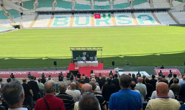 Bursaspor tek adayla kongreye gidiyor!