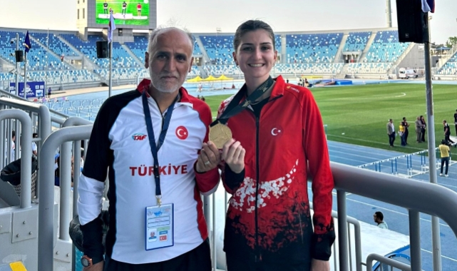 Büyükşehirli sporcu Akdeniz Oyunları şampiyonu
